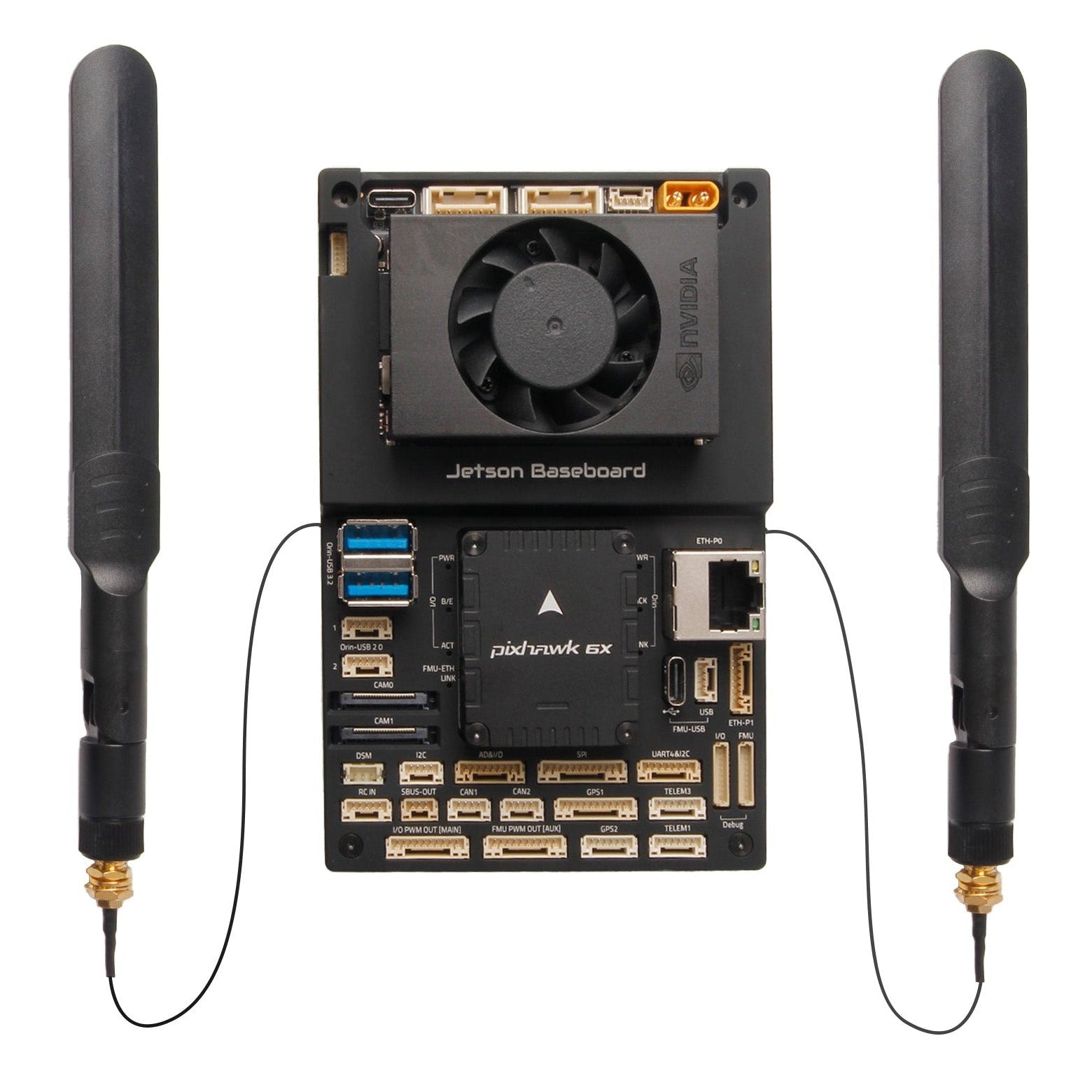 Pixhawk 6X with Jetson Orin NX Companion Computer