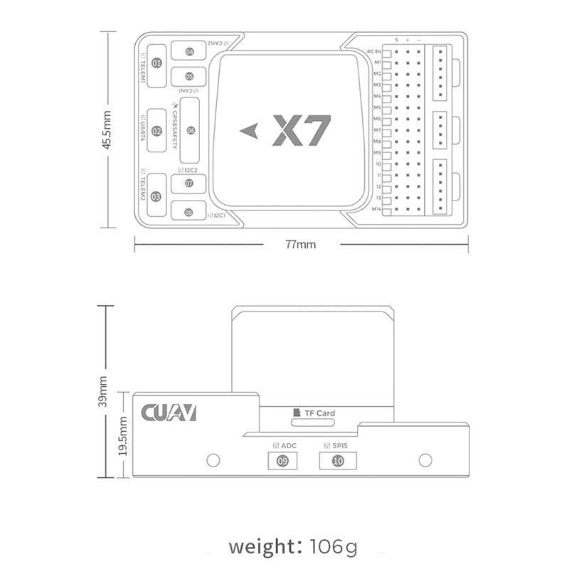 CUAV X7 / X7 Pro Flight Controller