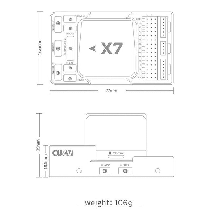 CUAV X7 / X7 Pro Flight Controller